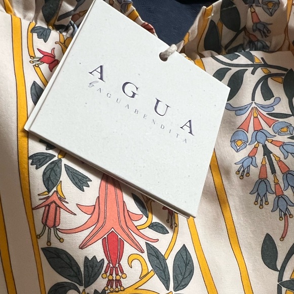 Agua by Agua Bendita Rosa Floral Strapless Dress - Picture 8 of 8